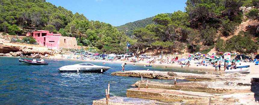 Cala Salada near Sant Antoni