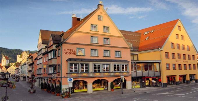 hotel sonne füssen germany